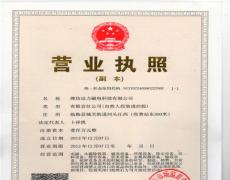 AB平台三证合一营业执照